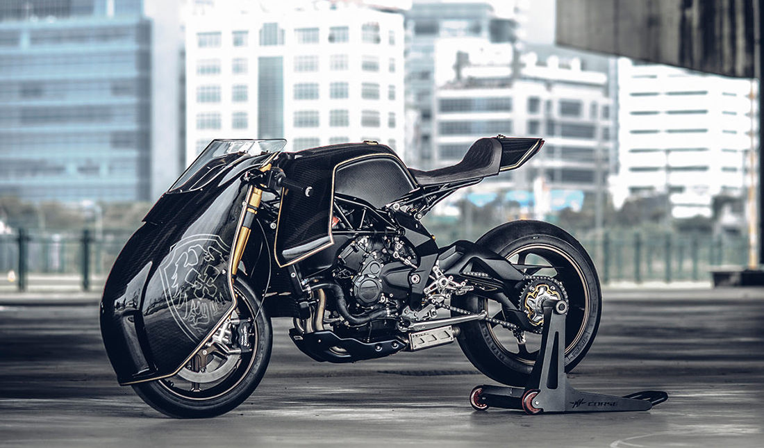 MV Agusta ‘Ballistic Trident’ Custom by Rough Crafts | JUNCTURE