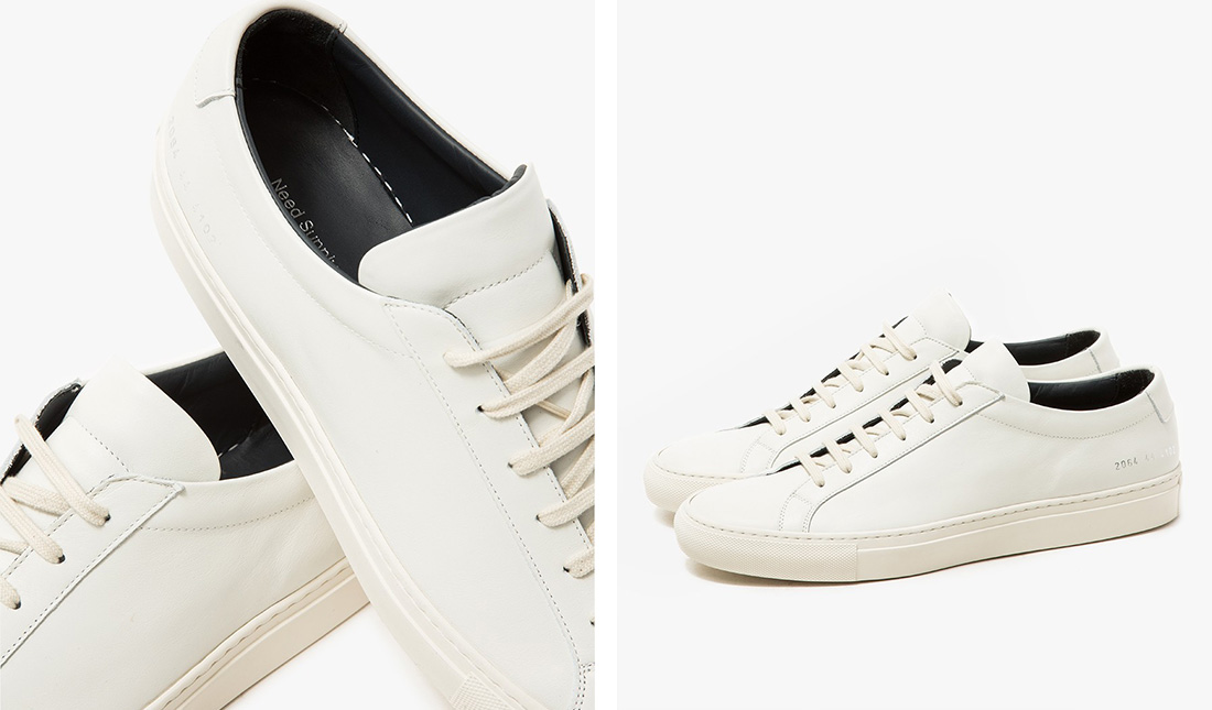 Need Supply Co. x Common Projects Achilles Low 20th Anniversary Capsule ...